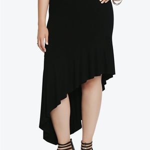 Asymmetrical Maxi Skirt